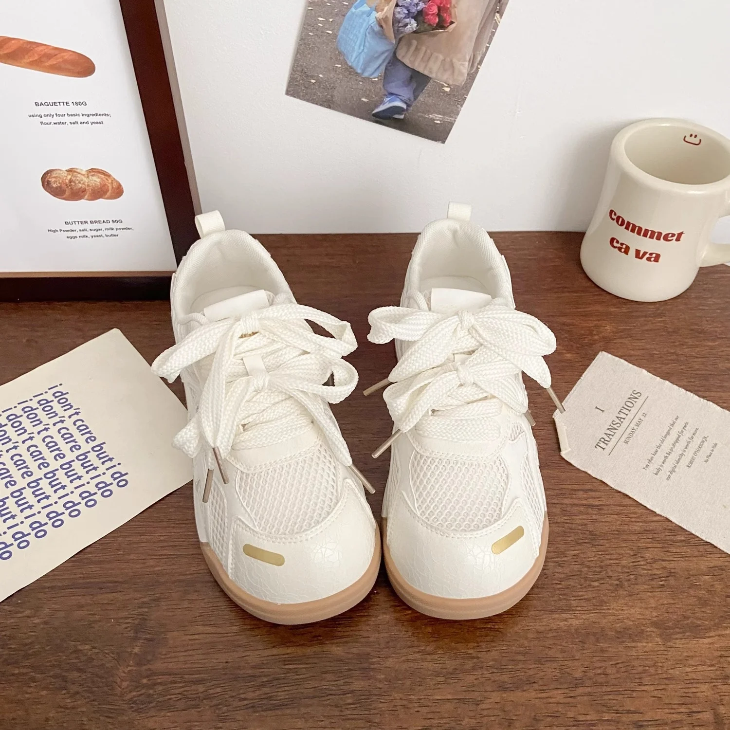 Damen Sportliche Sneakers mit verspieltem Schleifen-Design Heidi Mode - Image 4