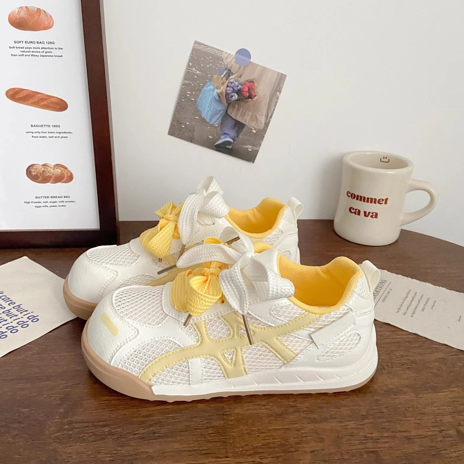 Damen Sportliche Sneakers mit verspieltem Schleifen-Design Heidi Mode - Image 6