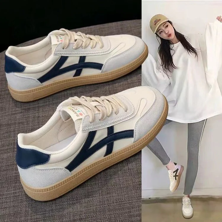 Damen Sportliche Sneakers mit weichem Wildleder-Obermaterial und dämpfender Sohle Heidi Mode - Image 3