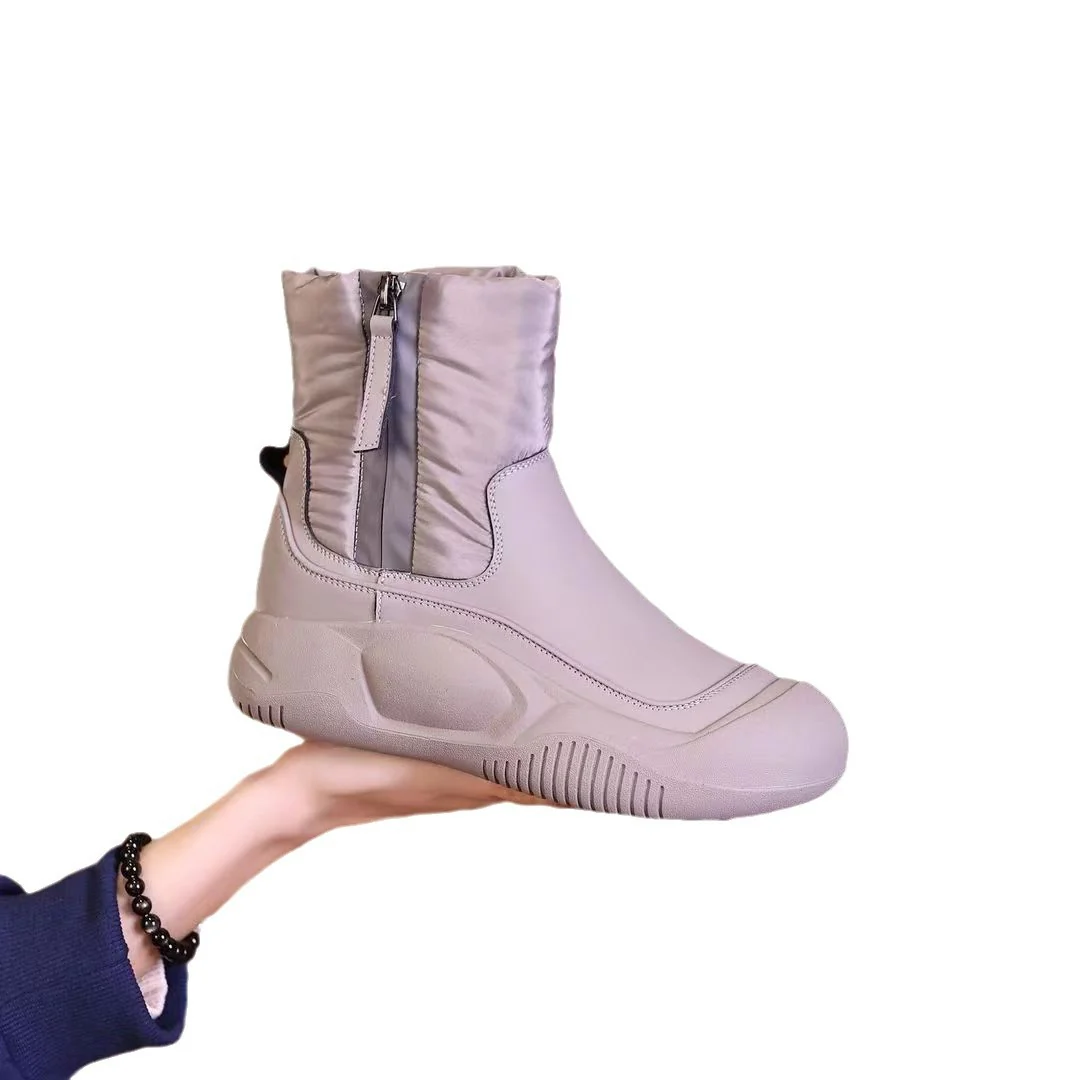 Damen sportliche Stiefel mit elastischem Schaft und rutschfester Sohle Heidi Mode - Image 5