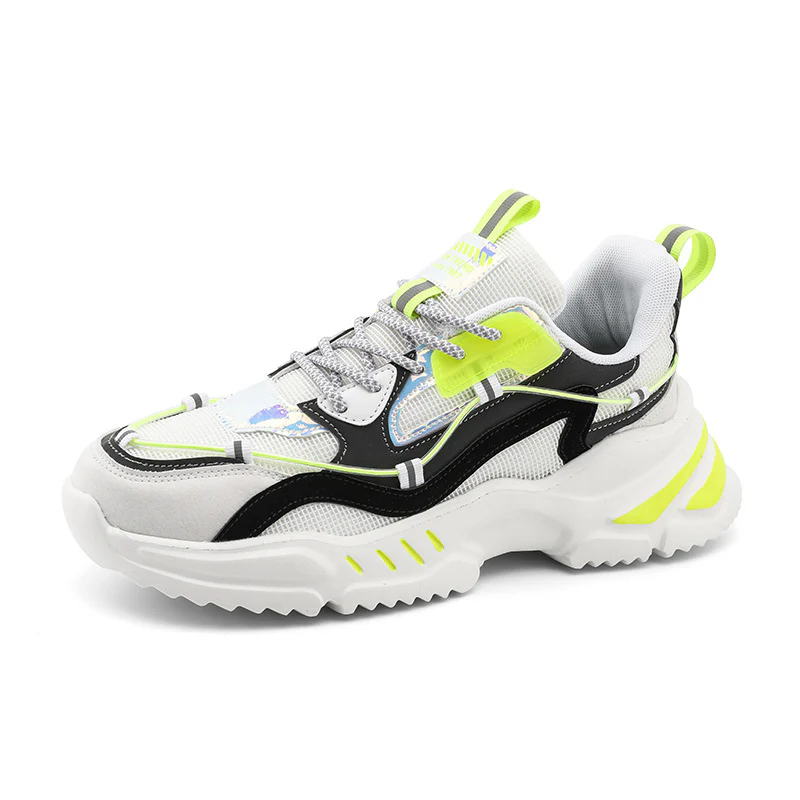 Damen Sportliche Streetwear-Sneaker mit gepolsterter Sohle und atmungsaktiver Struktur Heidi Mode - Image 6