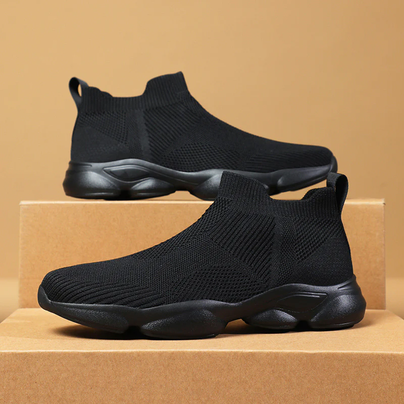 Damen Sportliche Strick-Sneaker mit funktionalem Sohlenprofil Heidi Mode - Image 3