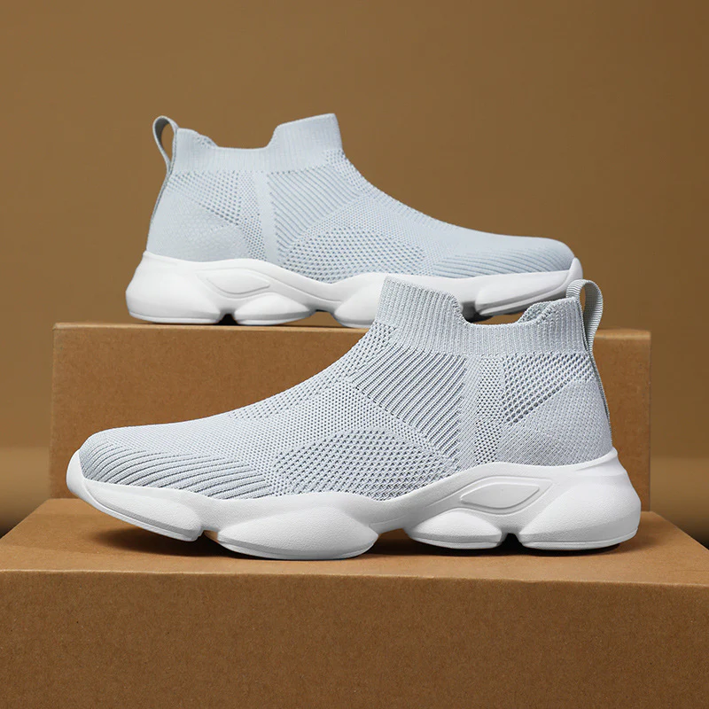 Damen Sportliche Strick-Sneaker mit funktionalem Sohlenprofil Heidi Mode - Image 4