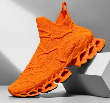 Damen Sportliche Strick-Sneaker mit rutschfester Sohle und innovativer Dämpfungstechnologie Heidi Mode - Image 10