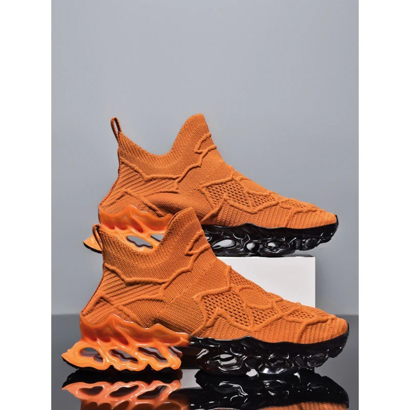 Damen Sportliche Strick-Sneaker mit rutschfester Sohle und innovativer Dämpfungstechnologie Heidi Mode - Image 3