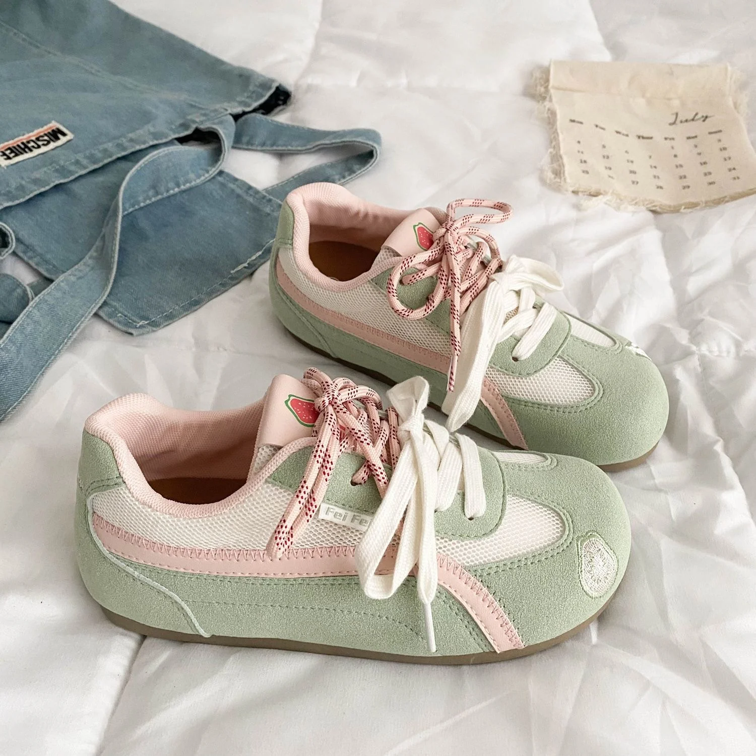 Damen Sportliche Textilsneaker mit innovativer Mesh-Oberfläche Heidi Mode - Image 2