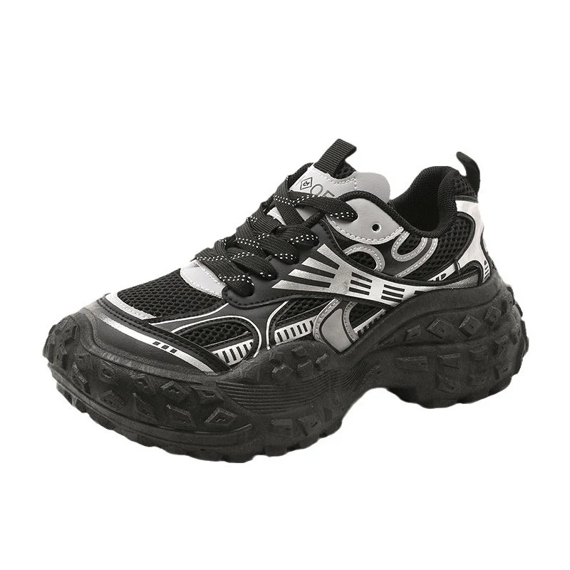 Damen Sportliche Trail-Sneaker mit doppellagiger Gummisohle und atmungsaktiver Mesh-Oberfläche Heidi Mode - Image 5