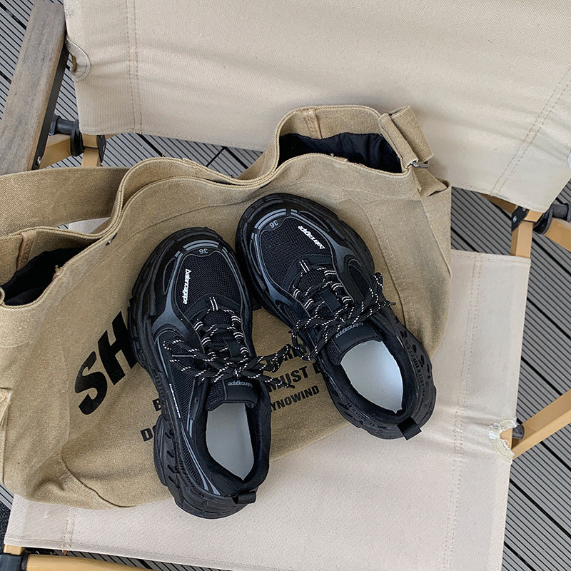 Damen Sportliche Trail Sneakers mit atmungsaktivem Mesh-Obermaterial und robustem Sohlenprofil Heidi Mode - Image 3