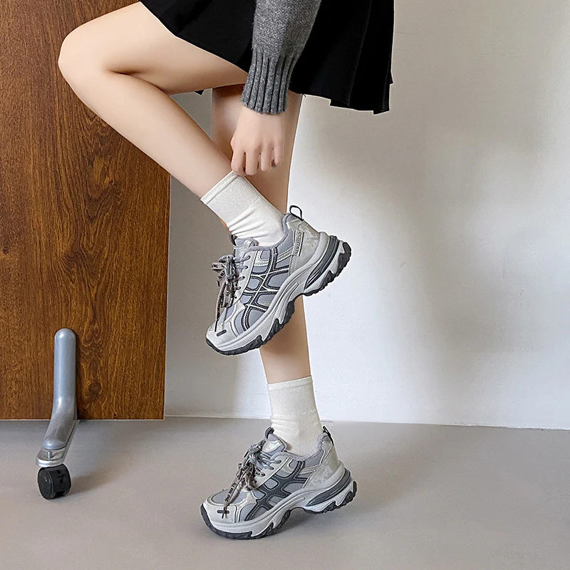 Damen Sportliche Traillaufschuhe mit dämpfenden Eigenschaften und atmungsaktivem Obermaterial Heidi Mode - Image 4