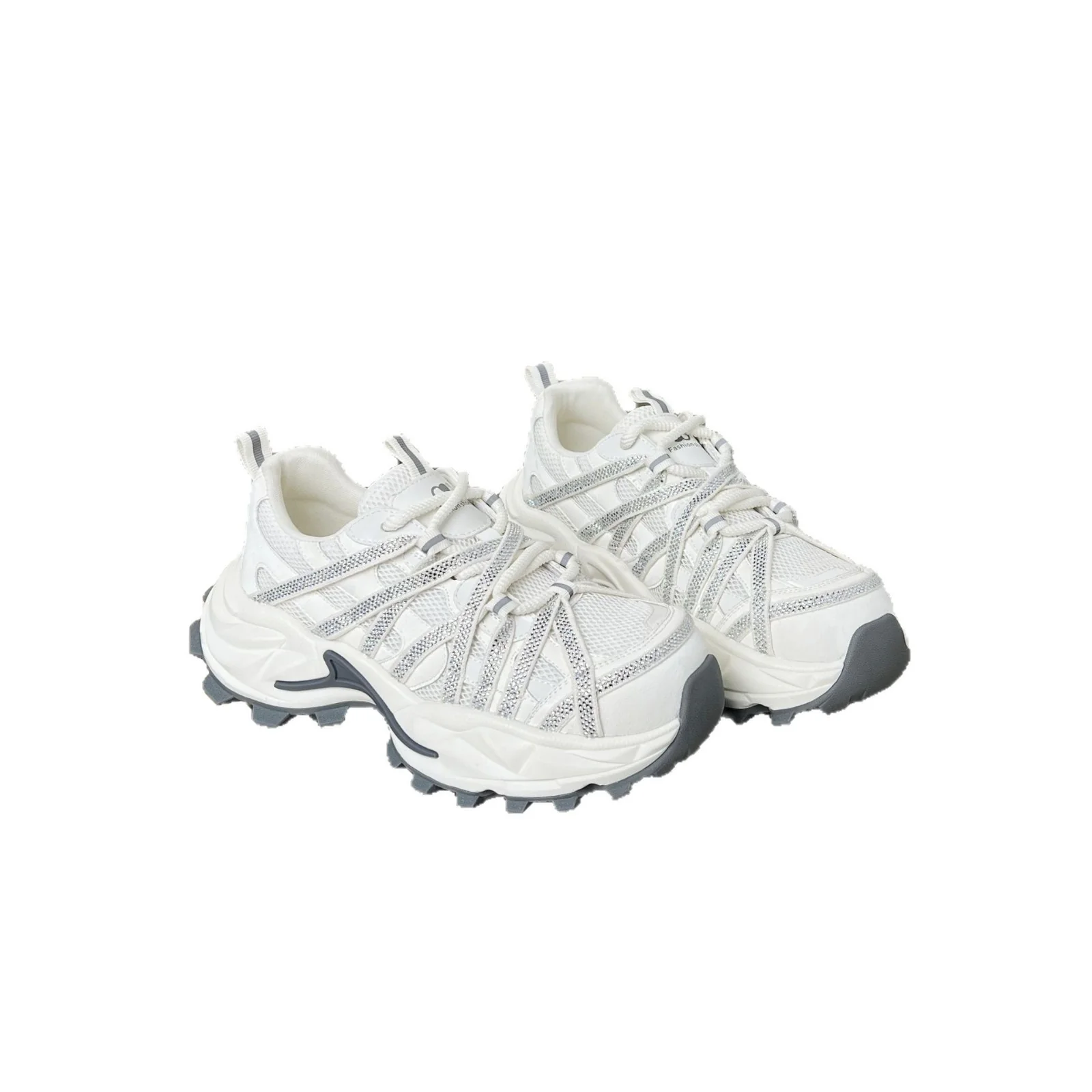 Damen Sportliche Trailrunning-Sneaker mit atmungsaktiver Mesh-Oberfläche und rutschfester Sohle Heidi Mode - Image 5