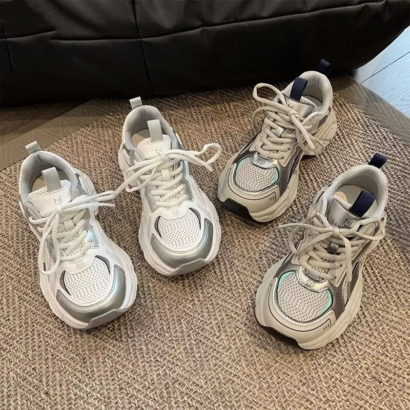 Damen Sportliche Trailrunning Sneakers mit atmungsaktivem Mesh-Obermaterial und dämpfender Laufsohle Heidi Mode - Image 4