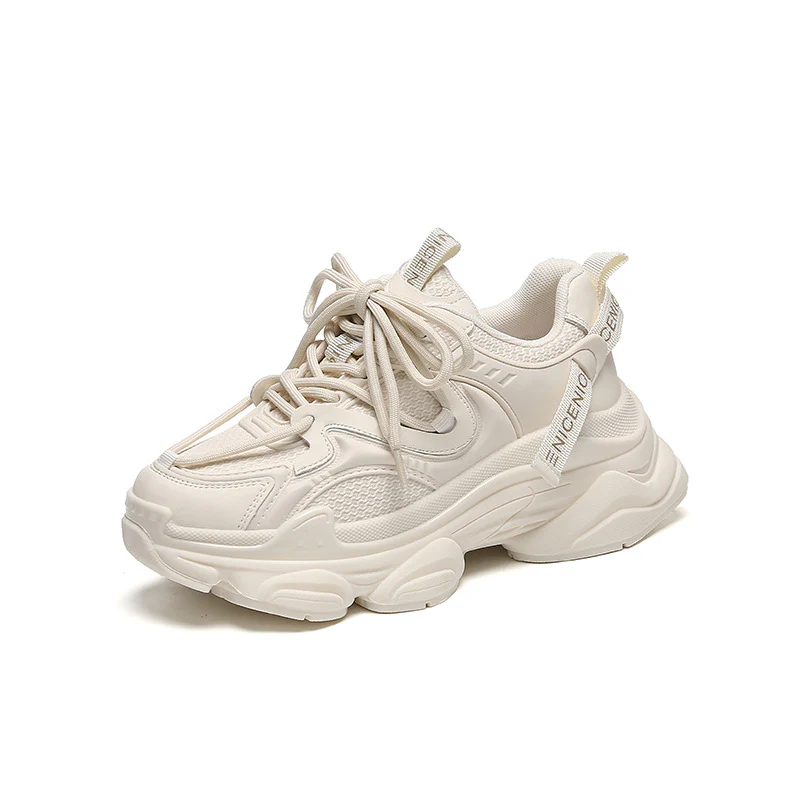 Damen Sportliche Trend-Sneaker mit atmungsaktiven Mesh-Einsätzen und gepolstertem Einstieg Heidi Mode - Image 6