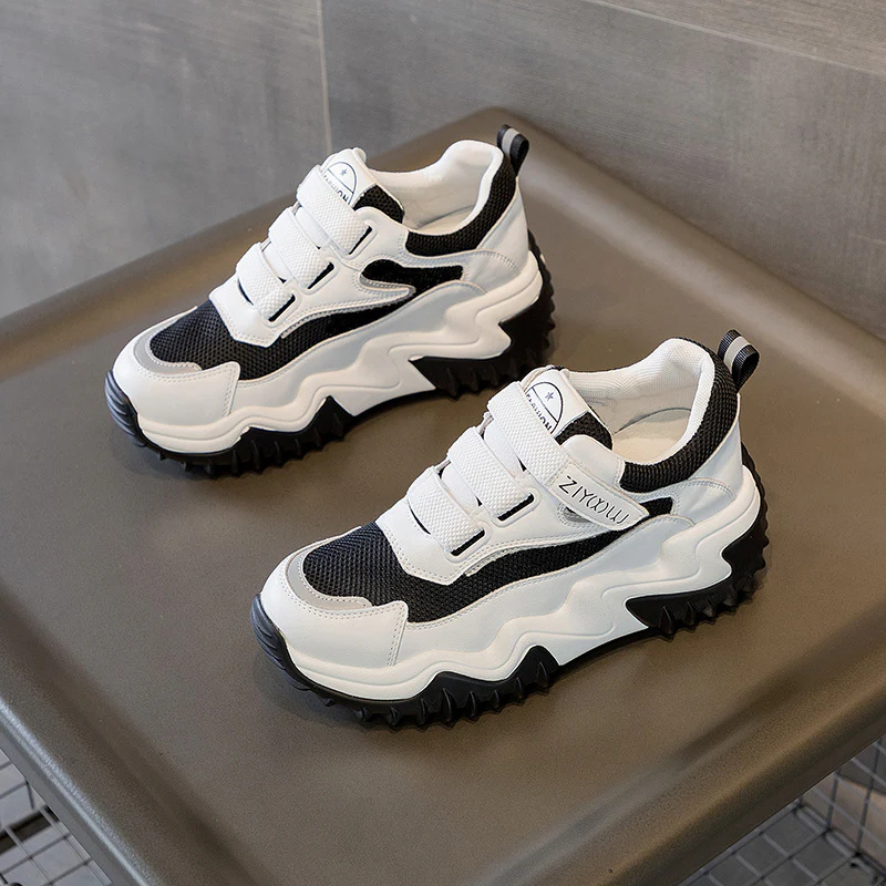 Damen Sportliche Trend-Sneaker mit gepolsterter Sohle und rutschfester Laufsohle Heidi Mode - Image 6