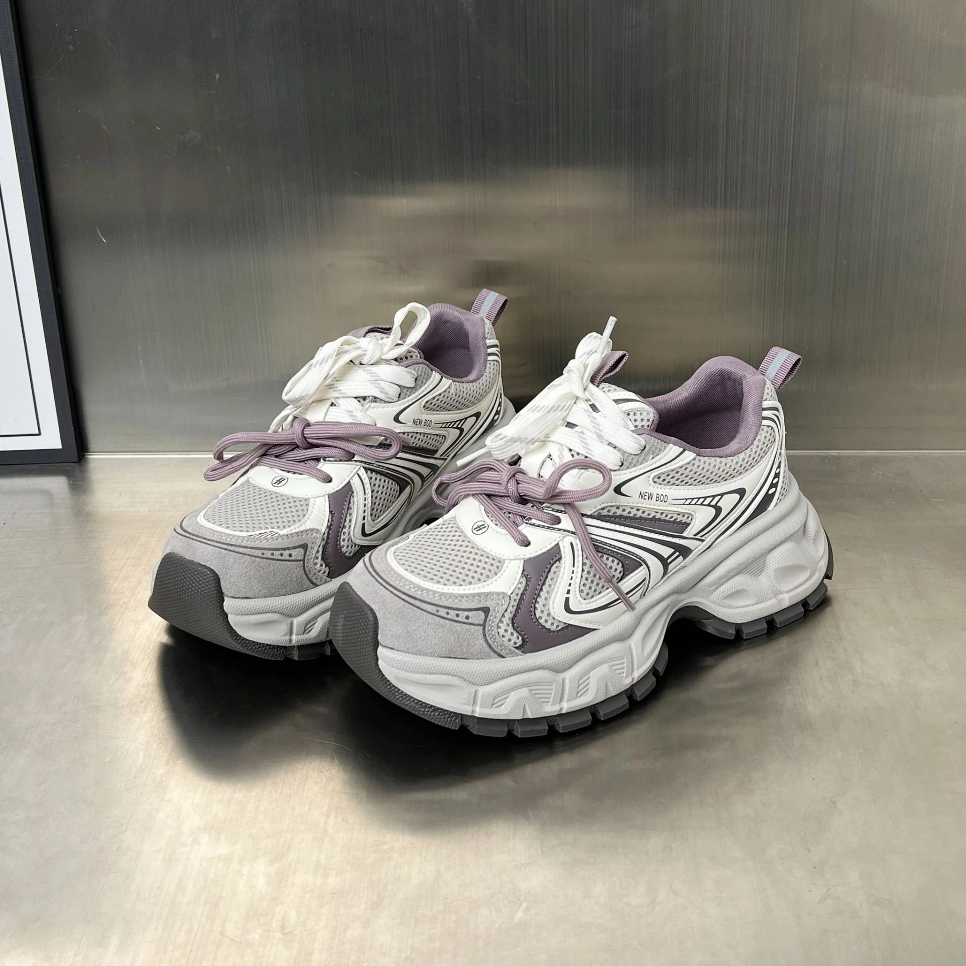 Damen Sportliche Trend-Sneaker mit rutschfester Sohle und atmungsaktivem Mesh-Heidi Mode - Image 7