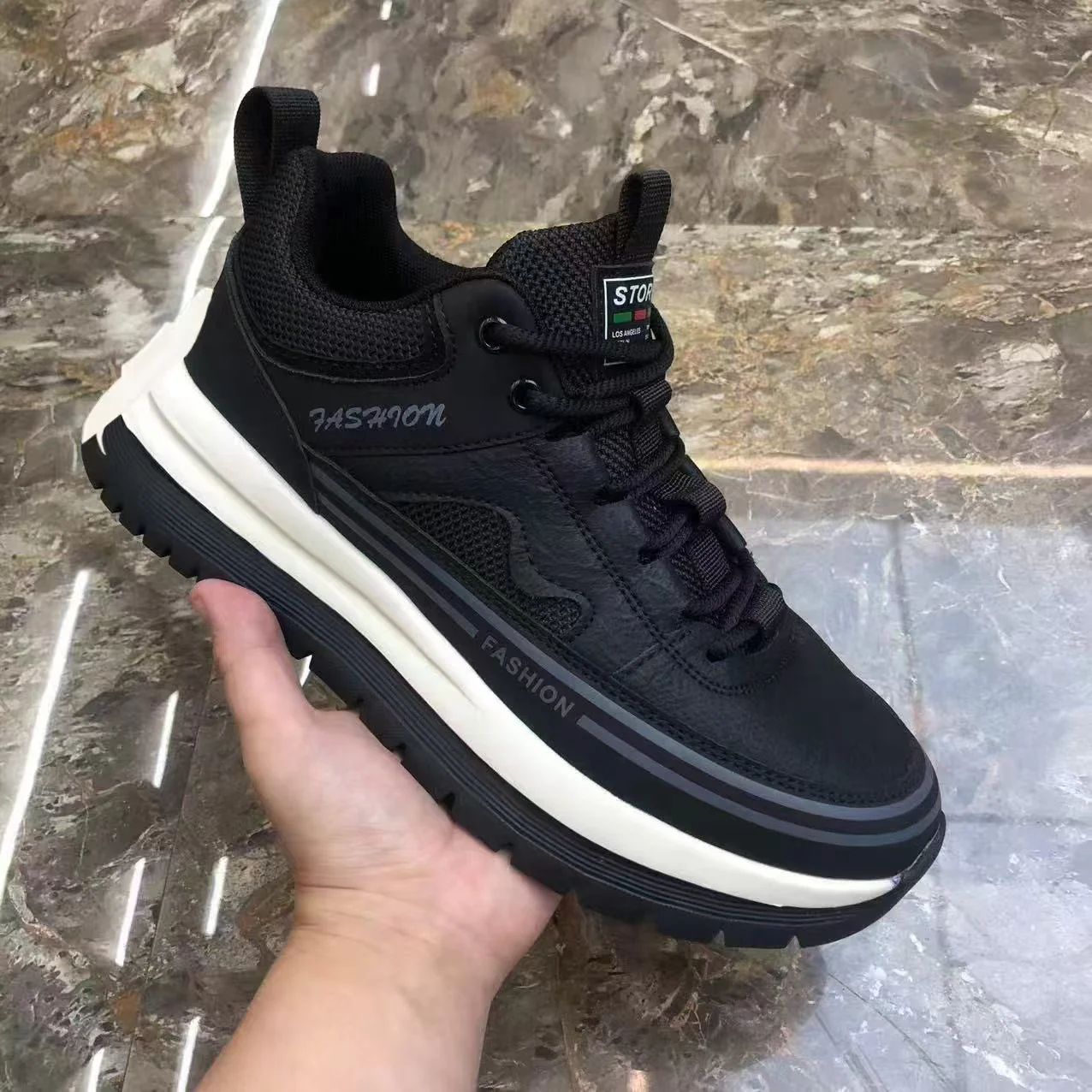 Damen Sportliche Trend Sneakers Heidi Mode - Image 3