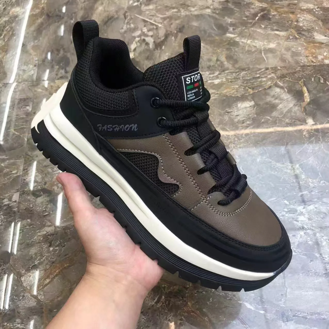 Damen Sportliche Trend Sneakers Heidi Mode - Image 4