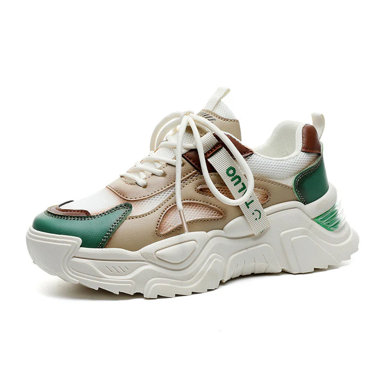 Damen Sportliche Trend Sneakers mit atmungsaktiver Obermaterialstruktur und innovativer Dämpfung Heidi Mode - Image 5