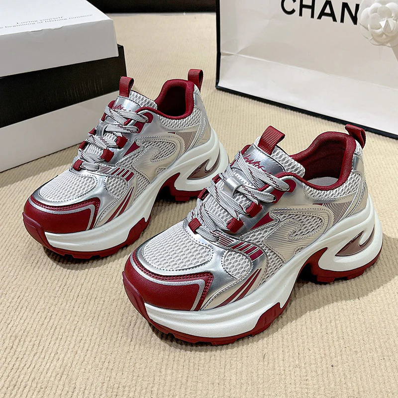 Damen Sportliche Trend Sneakers mit dämpfender Sohle und ergonomischem Design Heidi Mode - Image 7