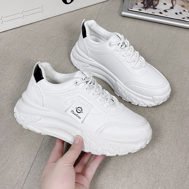 Damen Sportliche Trend Sneakers mit dickem Sohlenprofil und atmungsaktiver Oberfläche Heidi Mode - Image 2
