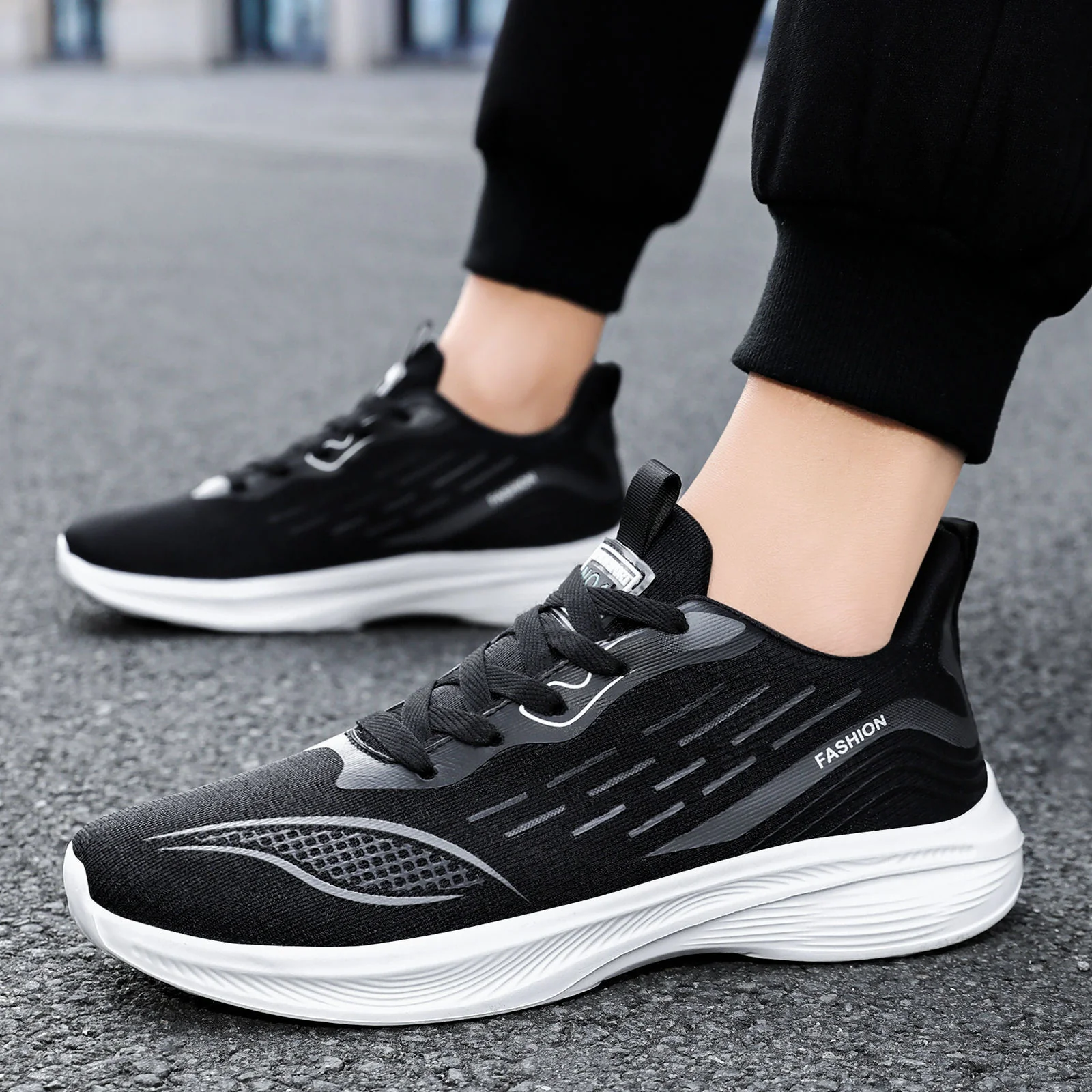 Damen Sportliche Trendsneaker mit atmungsaktivem Obermaterial Heidi Mode - Image 3