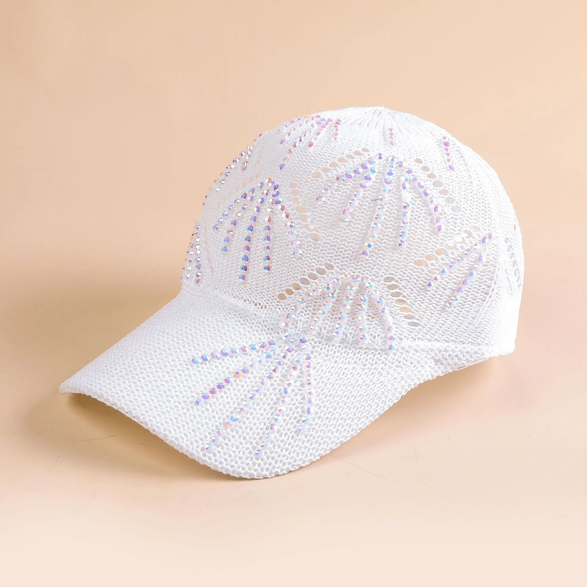 Damen Sportliche Trucker-Cap mit Funkelnden Pailletten und Atmungsaktiver Netzstruktur Heidi-Mode - Image 3
