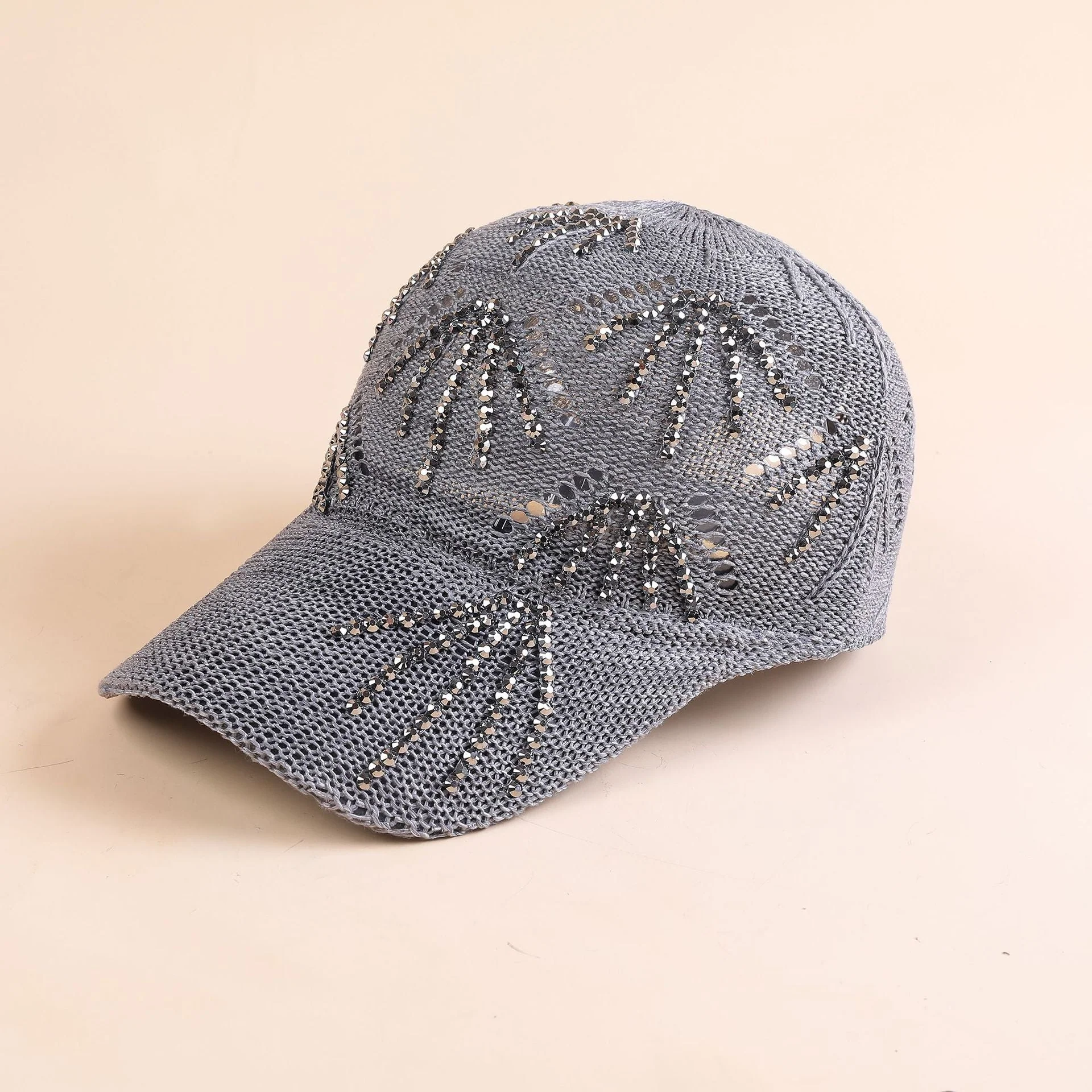Damen Sportliche Trucker-Cap mit Funkelnden Pailletten und Atmungsaktiver Netzstruktur Heidi-Mode - Image 5