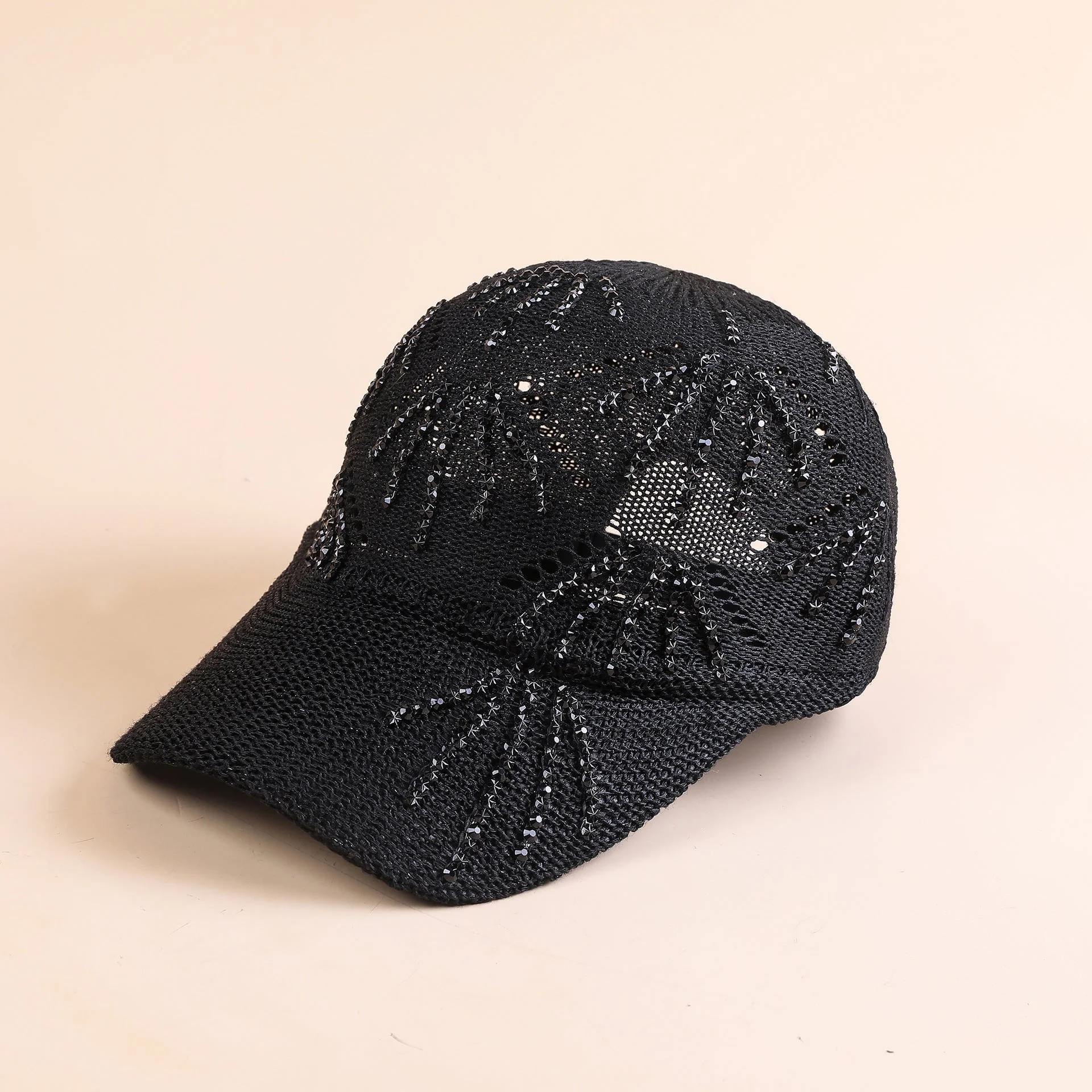 Damen Sportliche Trucker-Cap mit Funkelnden Pailletten und Atmungsaktiver Netzstruktur Heidi-Mode - Image 9