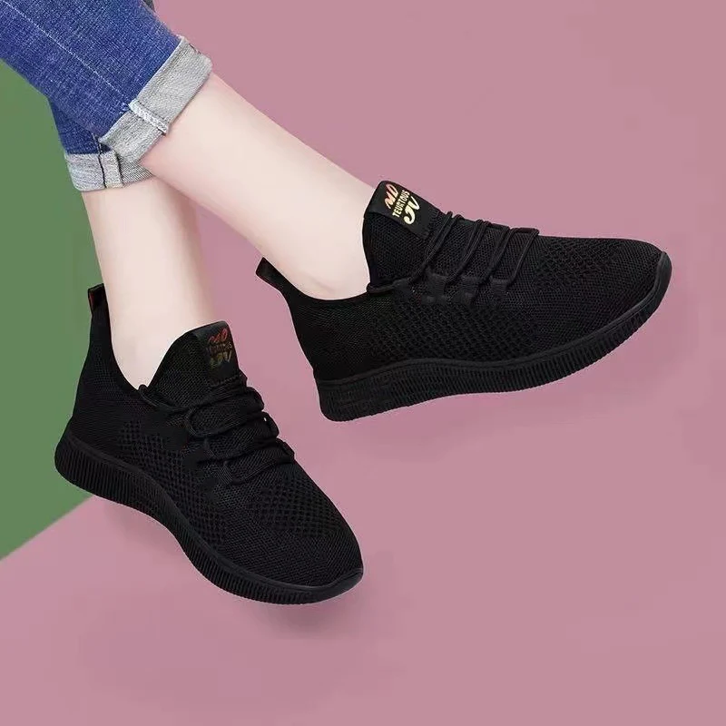 Damen Sportliche und atmungsaktive Lace-Up Sneakers Heidi Mode - Image 2
