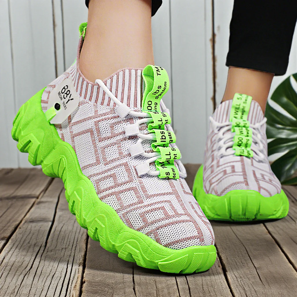 Damen Sportliche und atmungsaktive Sneaker Heidi Mode - Image 2