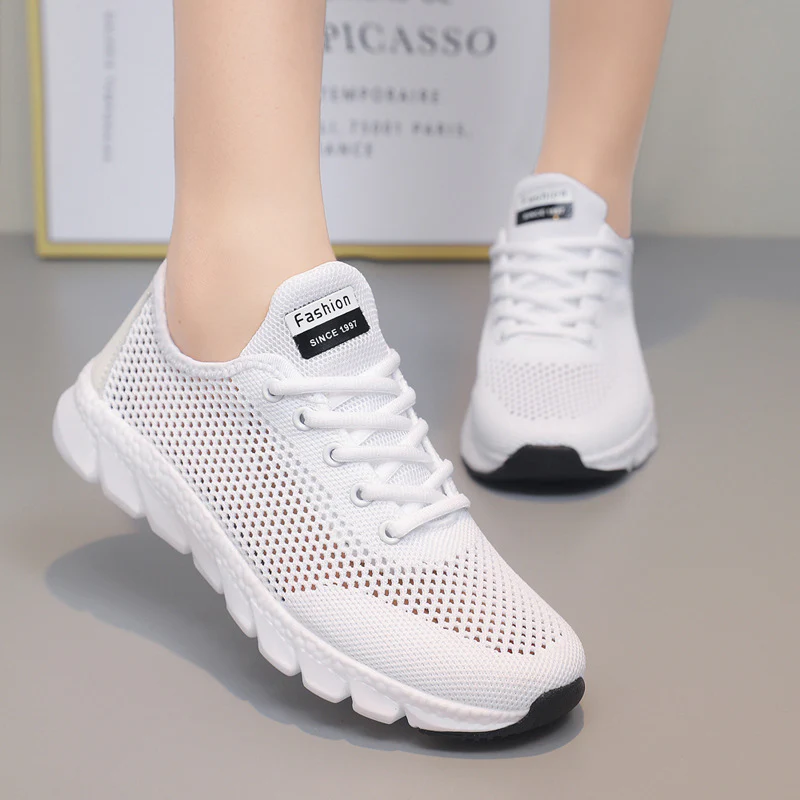 Damen Sportliche und atmungsaktive Sneakers Heidi Mode - Image 8