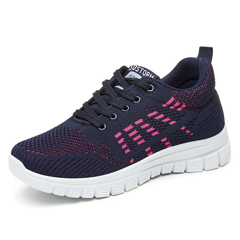 Damen Sportliche und atmungsaktive Sneakers mit elastischem Obermaterial Heidi Mode - Image 4