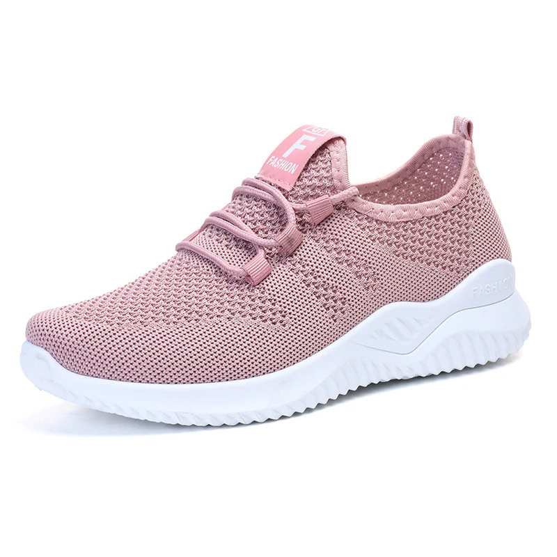 Damen Sportliche und atmungsaktive Sneakers mit flexiblem Strickoberteil Heidi Mode - Image 6