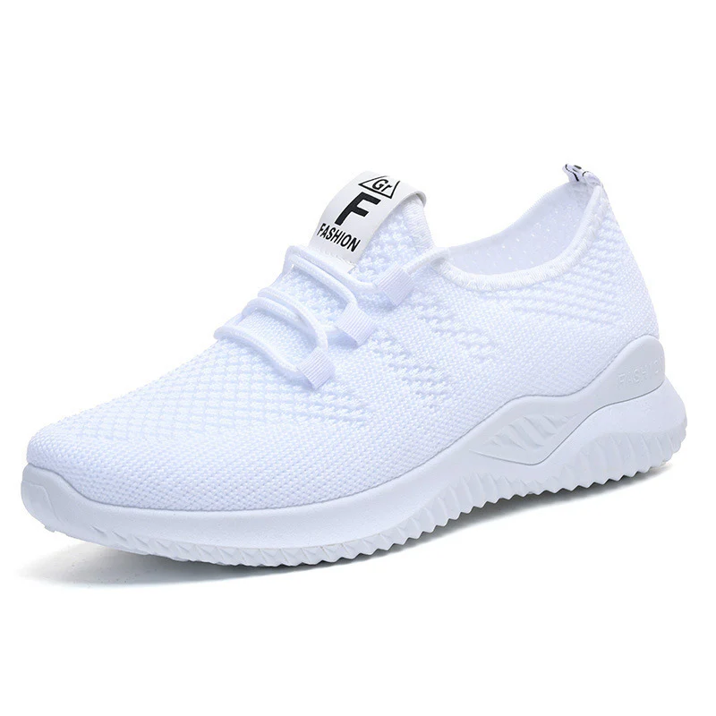 Damen Sportliche und atmungsaktive Sneakers mit flexiblem Strickoberteil Heidi Mode - Image 7