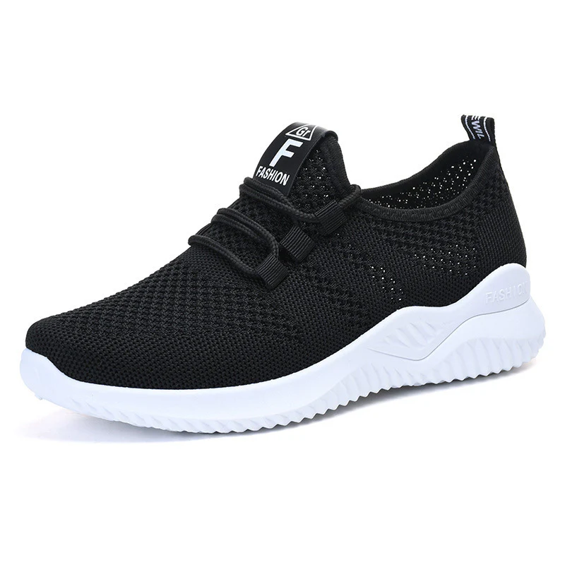 Damen Sportliche und atmungsaktive Sneakers mit flexiblem Strickoberteil Heidi Mode - Image 9