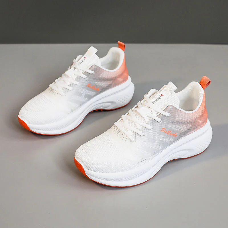 Damen Sportliche und leichte Sneakers mit atmungsaktivem Mesh-Obermaterial Heidi Mode - Image 7