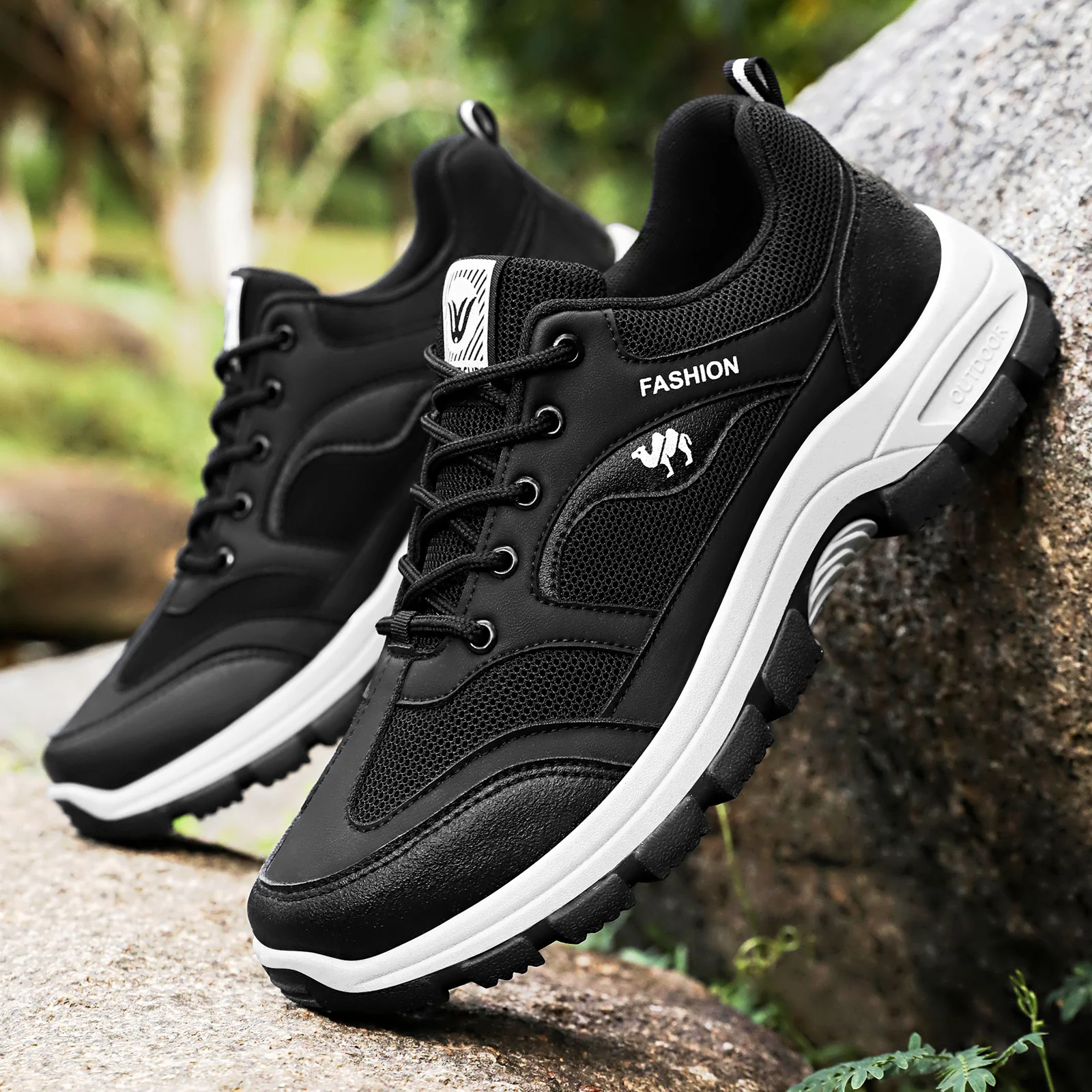 Damen Sportliche Wander- und Freizeitschuhe mit atmungsaktivem Obermaterial Heidi Mode - Image 2