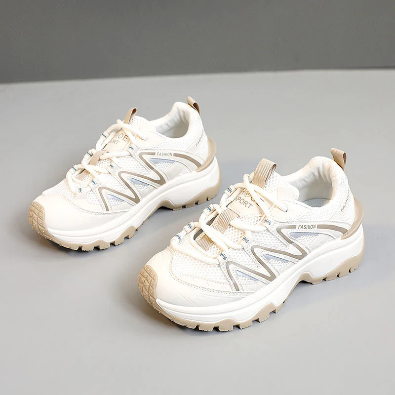 Damen Sportliche Wanderschuhe mit atmungsaktiver Mesh-Oberfläche und rutschfester Laufsohle Heidi Mode - Image 2
