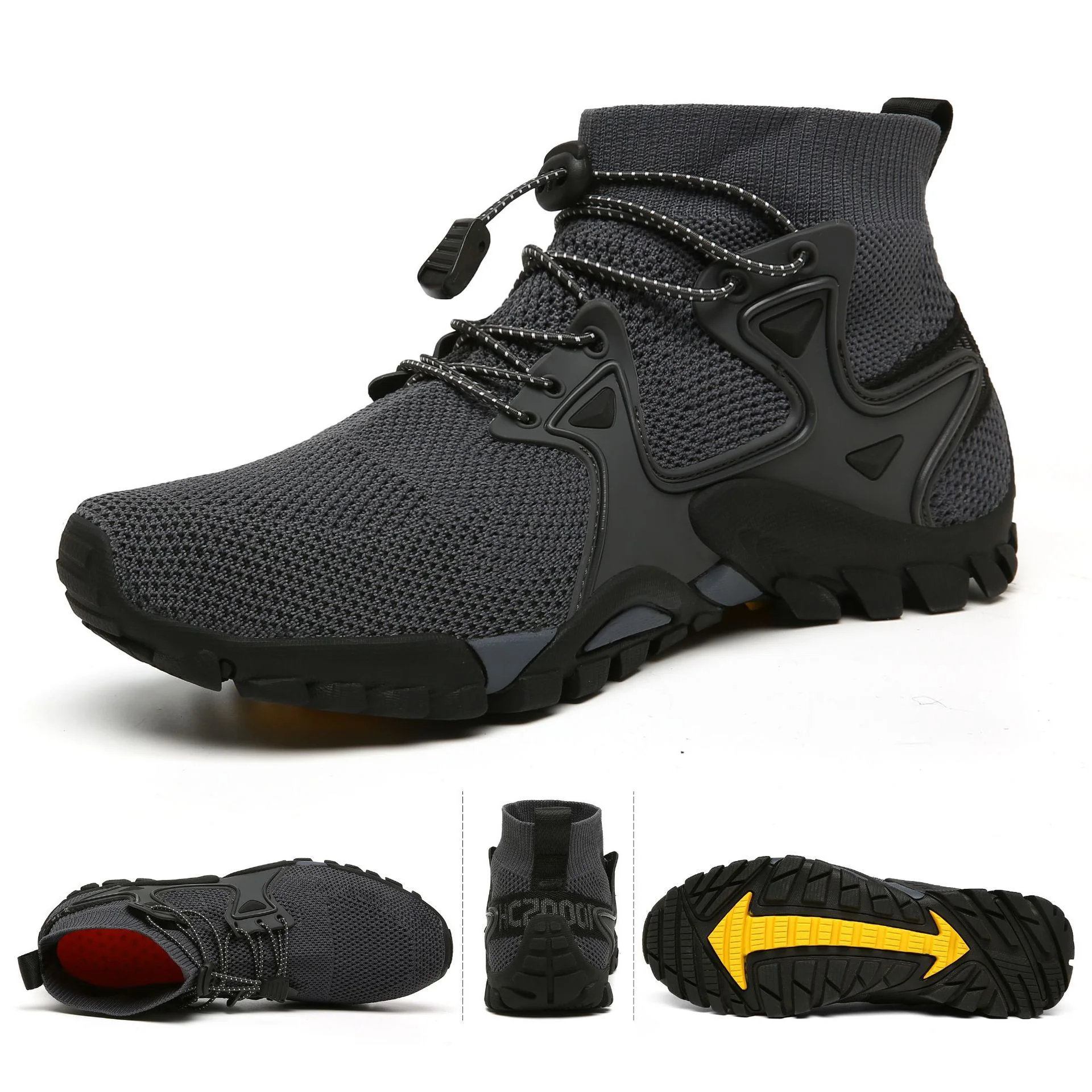 Damen Sportliche Wanderschuhe mit atmungsaktiver Mesh-Oberfläche und stabilisierenden Eigenschaften Heidi Mode - Image 6