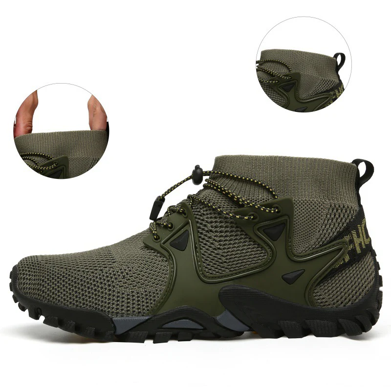 Damen Sportliche Wanderschuhe mit atmungsaktiver Mesh-Oberfläche und stabilisierenden Eigenschaften Heidi Mode - Image 7