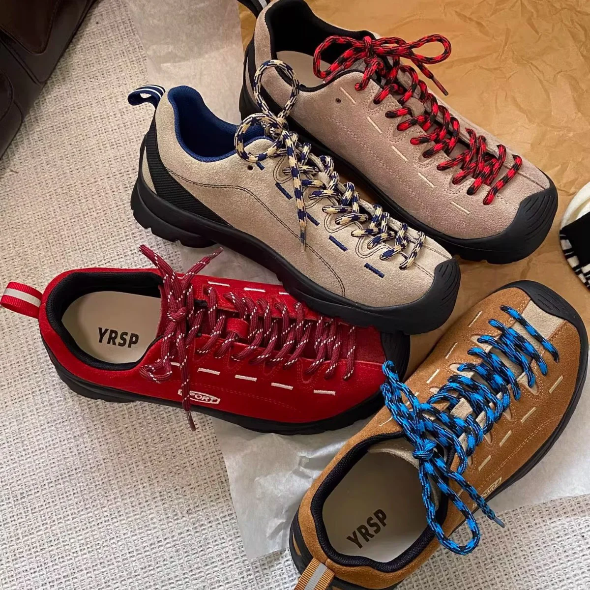 Damen Sportliche Wanderschuhe mit griffiger Sohle und atmungsaktiver Oberfläche Heidi Mode - Image 2