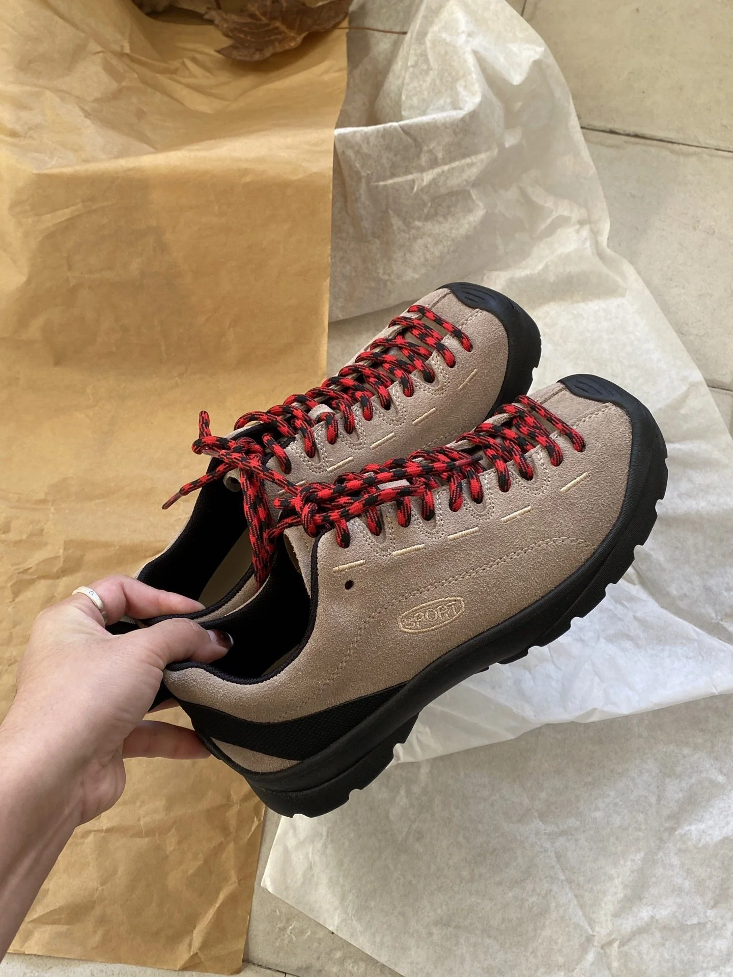 Damen Sportliche Wanderschuhe mit griffiger Sohle und atmungsaktiver Oberfläche Heidi Mode - Image 8