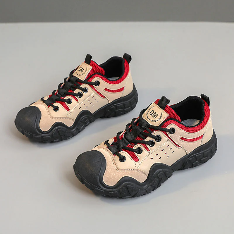 Damen sportliche Wanderschuhe mit rutschfester Sohle und atmungsaktivem Obermaterial Heidi Mode - Image 2