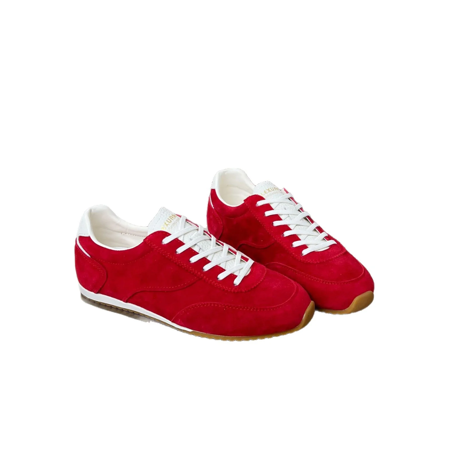 Damen Sportliche Wildleder Sneakers mit atmungsaktiver Oberflächenstruktur Heidi Mode - Image 5