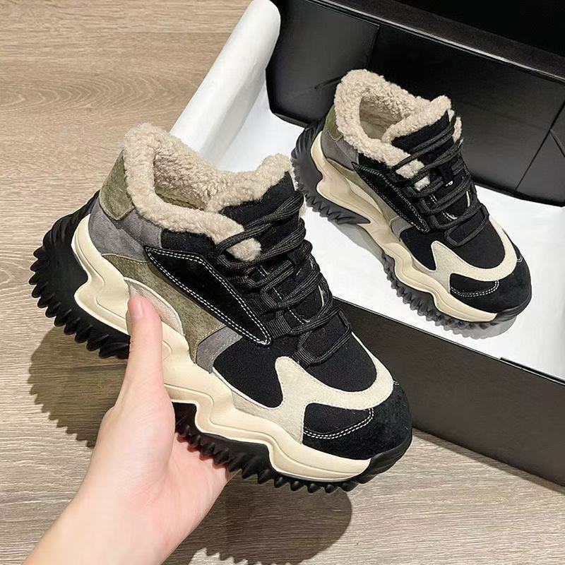 Damen Sportliche Winter Sneaker mit kuscheligem Innenfutter und stabiler Laufsohle Heidi Mode - Image 2