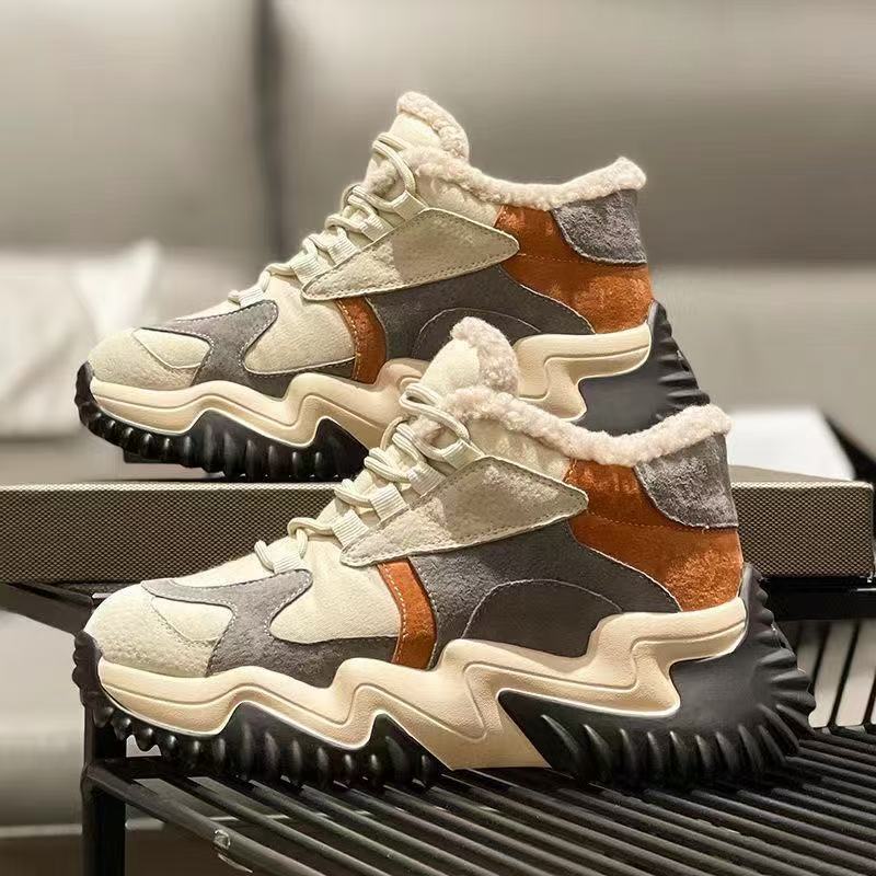Damen Sportliche Winter Sneaker mit kuscheligem Innenfutter und stabiler Laufsohle Heidi Mode - Image 3