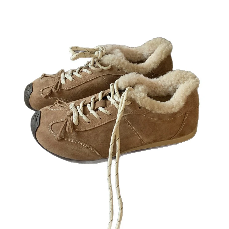 Damen Sportliche Winter-Sneaker mit kuscheligem Kunstfellkragen und rutschfester Sohle Heidi Mode - Image 5