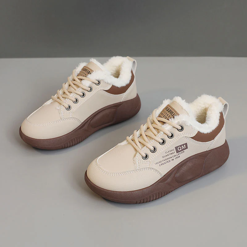 Damen Sportliche Winter Sneakers mit kuscheligem Fleece-Innenfutter Heidi Mode - Image 7