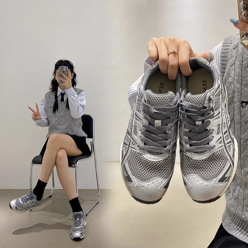 Damen Sportschuhe mit atmungsaktivem Mesh-Obermaterial und komfortabler Dämpfung Heidi Mode - Image 4