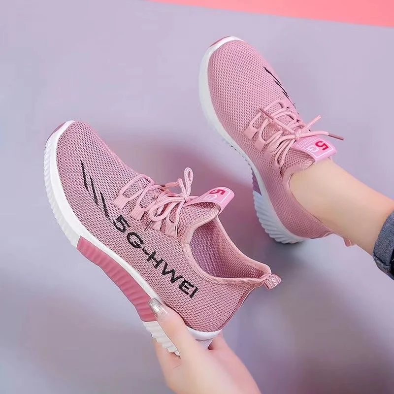 Damen Sportschuhe mit flexiblem Strickdesign und dämpfender Laufsohle Heidi Mode - Image 6