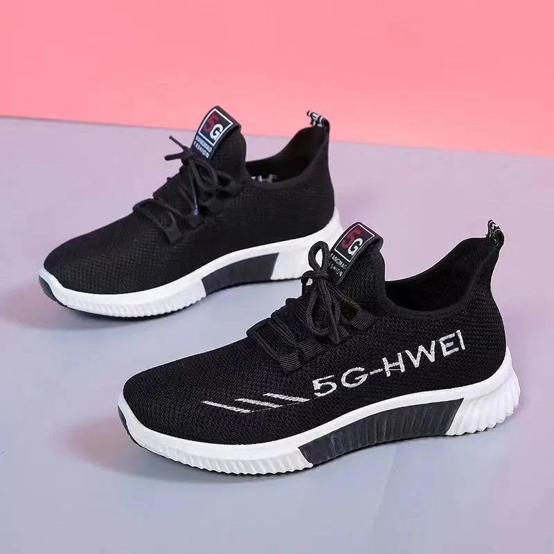 Damen Sportschuhe mit flexiblem Strickdesign und dämpfender Laufsohle Heidi Mode - Image 7